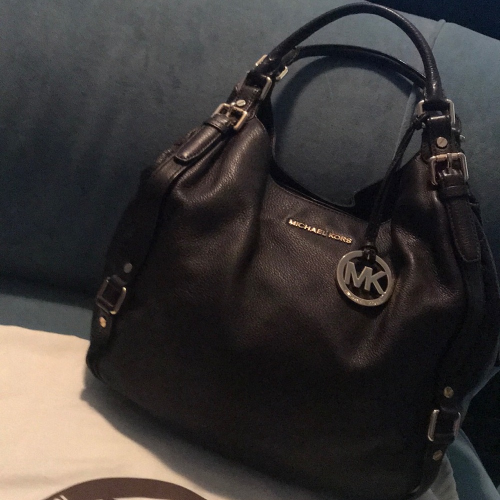 Michael Kors brown leather purse